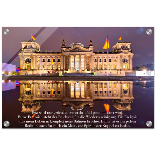 Reichstag bei Nacht