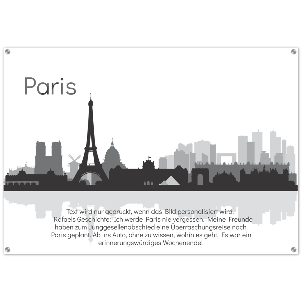 Top Sehenswürdigkeiten Paris Skyline
