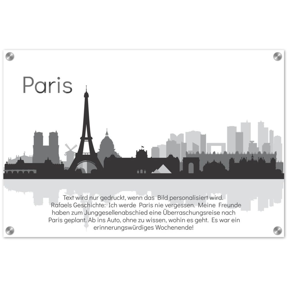 Top Sehenswürdigkeiten Paris Skyline