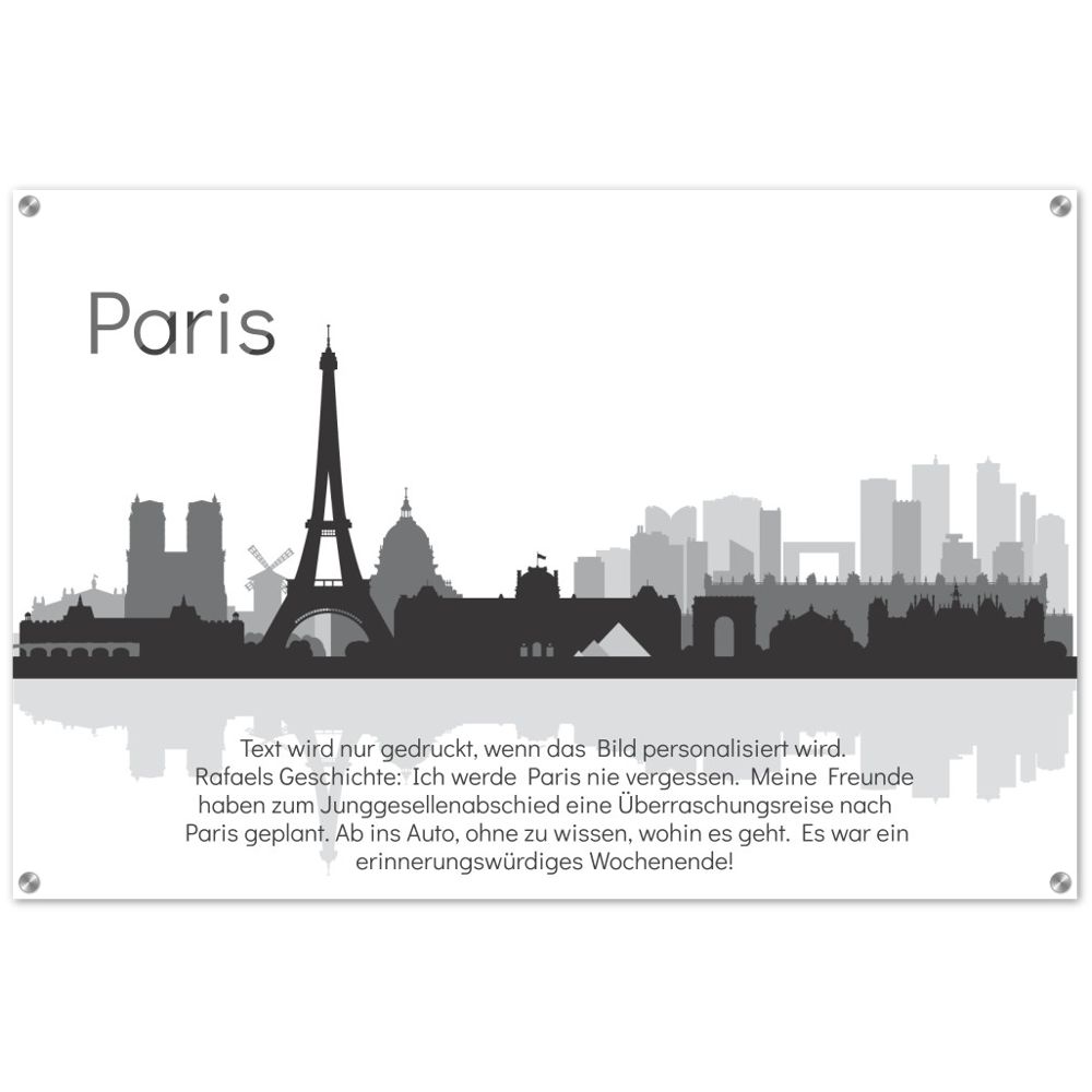 Top Sehenswürdigkeiten Paris Skyline