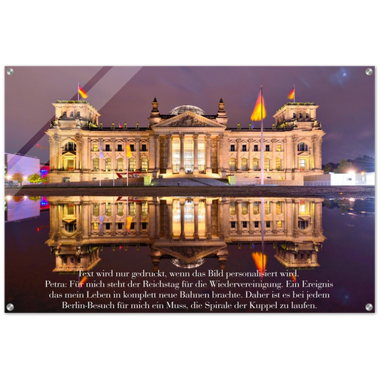 Reichstag bei Nacht