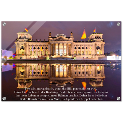 Reichstag bei Nacht