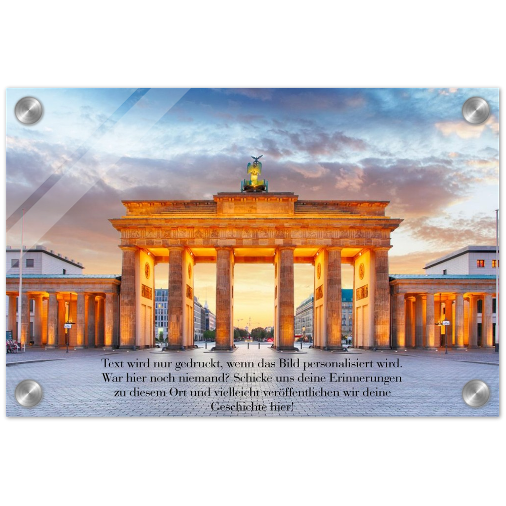 Brandenburger Tor am Abend