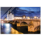 Louvre bei Nacht