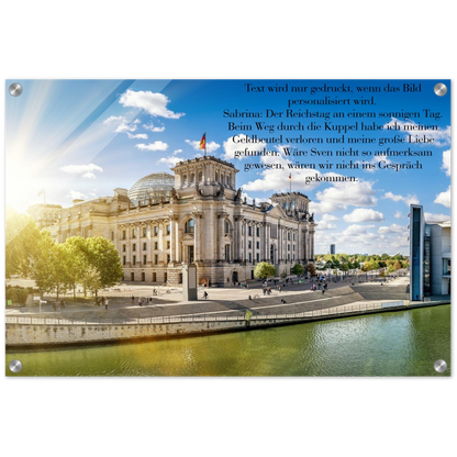 Reichstag im Sonnenschein